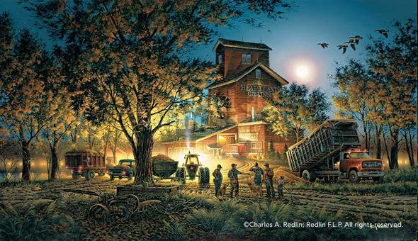 Terry Redlin Artist Proof Print: "Bountiful Harvest"