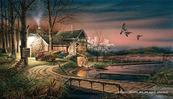Terry Redlin Artist Proof Print: "Hunter's Haven"