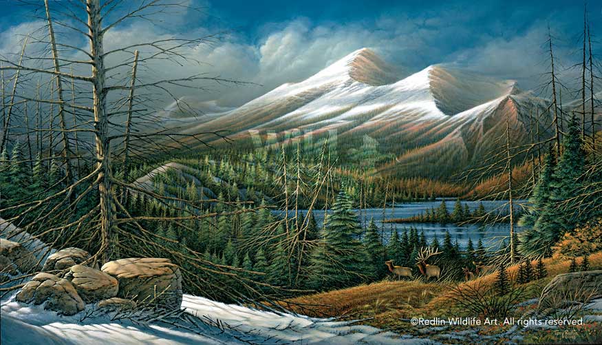 Terry Redlin Artist Proof Print: "Master of the Valley"