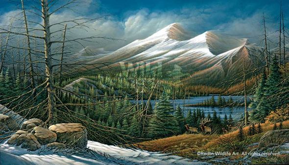 Terry Redlin Artist Proof Print: "Master of the Valley"