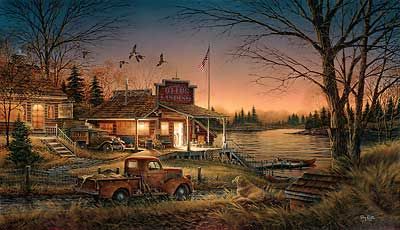 Terry Redlin Artist Proof Print: "Total Comfort"