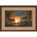 Terry Redlin Elite Edition Walnut Framed Print: "Morning Suprise"