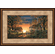 Terry Redlin Elite Edition Walnut Framed Print: "Morning Suprise"