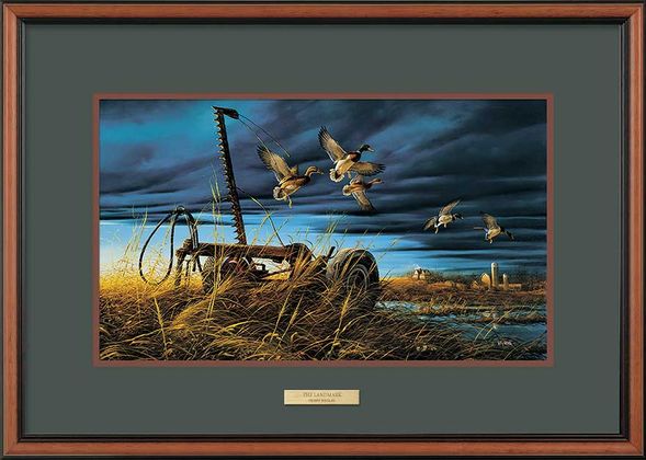 Terry Redlin Encore Edition Framed Print:"The Landmark - Mallards"