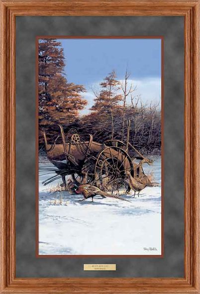 Terry Redlin Framed Deluxe Open Edition Pinnacle Print: "Rusty Refuge I "
