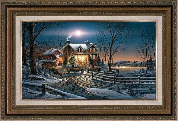 Terry Redlin Framed Encore Canvas: "And Crown Thy Good with Brotherhood"