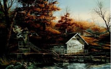 Terry Redlin Limited Edition Print:"Autumn Shoreline"