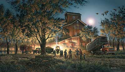 Terry Redlin Limited Edition Print:"Bountiful Harvest"