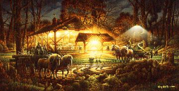 Terry Redlin Limited Edition Print:"Building The Community"