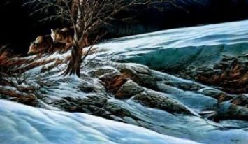 Terry Redlin Limited Edition Print: "Catching the Scent"