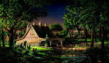 Terry Redlin Limited Edition Print:"Family Time"