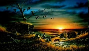 Terry Redlin Limited Edition Print: "Lifetime Companions"