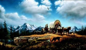 Terry Redlin Limited Edition Print: "O Beautiful for Spacious Skies"