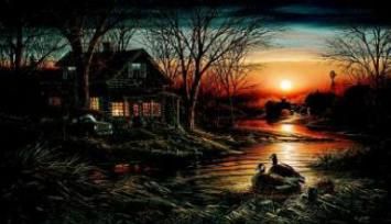 Terry Redlin Limited Edition Print: "Shoreline Neighbors"