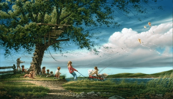 Terry Redlin Limited Edition Print: "Spring Fever"