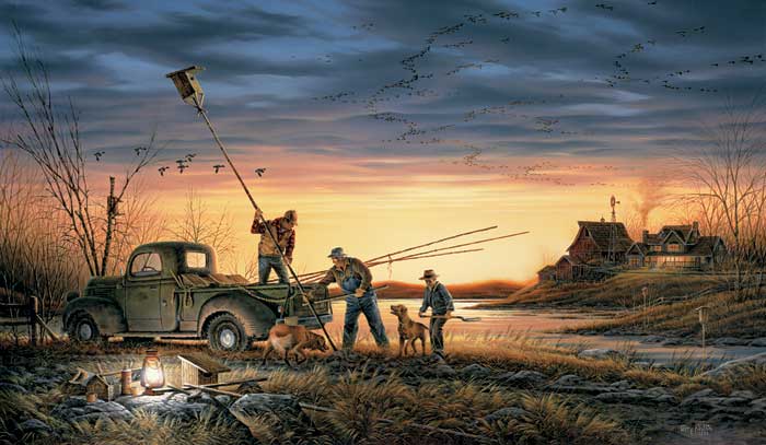 Terry Redlin Open Edition Elite Print:"The Conservationists"