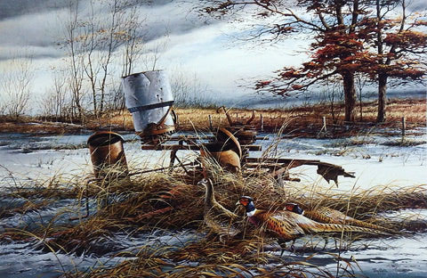 Terry Redlin Print-Signed and Numbered:"Rusty Refuge II"