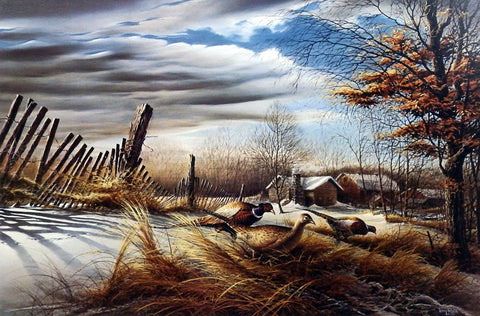 Terry Redlin Print-Signed and Numbered:"Seed Hunters"