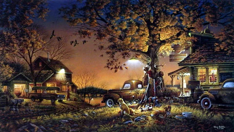 Terry Redlin Print-Signed and Numbered:"Twilight Time"