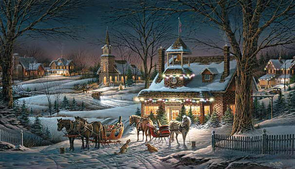 Terry Redlin Signed by the Artist Limited Edition Paper Lithograph:"Evening Rehearsals"