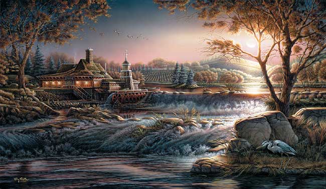 Terry Redlin Signed by the Artist Limited Edition Paper Lithograph:"Guardian of Conservation"