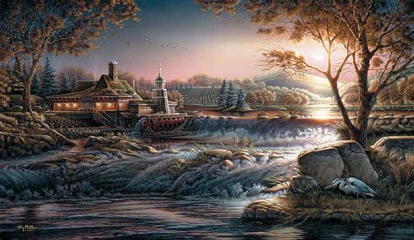 Terry Redlin Signed by the Artist Limited Edition Paper Lithograph:"Guardian of Conservation"