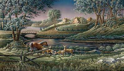 Terry Redlin Signed by the Artist Limited Edition Paper Lithograph:"Natural Curiosity"