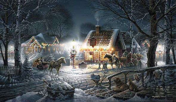 Terry Redlin Signed by the Artist Limited Edition Paper Lithograph:"Sweet Memories"