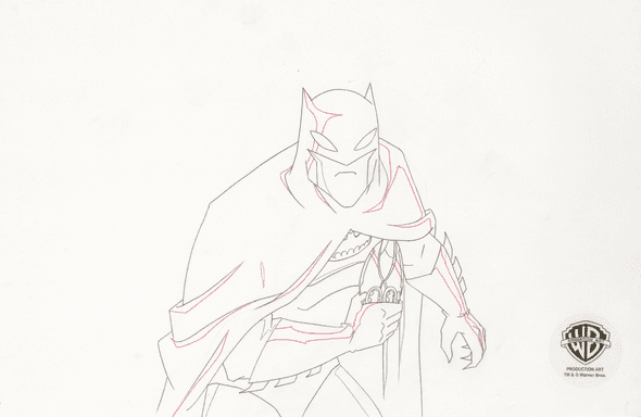 The Batman Original Production Drawing: "Batman"