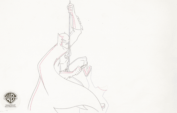 The Batman Original Production Drawing: "Batman"