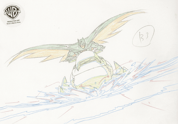 The Batman Original Production Drawing: "Batman"