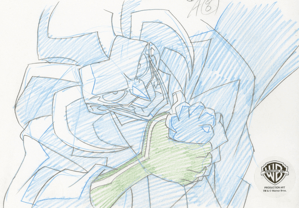 The Batman Original Production Drawing: "Joker"
