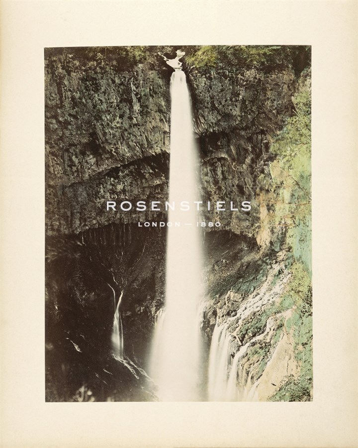 The Kyoto Collection Hand Numbered Limited Edition Print on Paper :"The Kegon Waterfall, Nikko"
