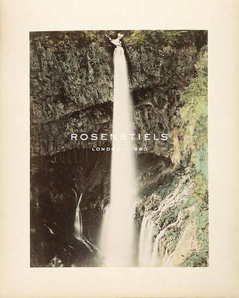The Kyoto Collection Hand Numbered Limited Edition Print on Paper :"The Kegon Waterfall, Nikko"