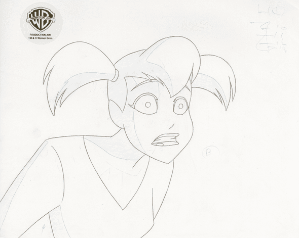 The New Batman Adventures Original Production Drawing: "Harleen"