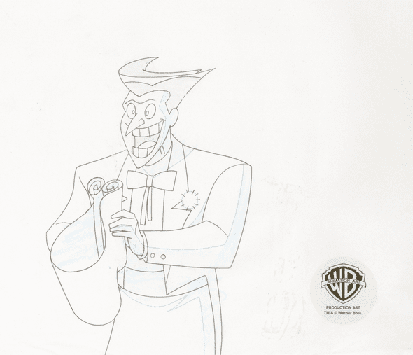The New Batman Adventures Original Production Drawing:Joker"