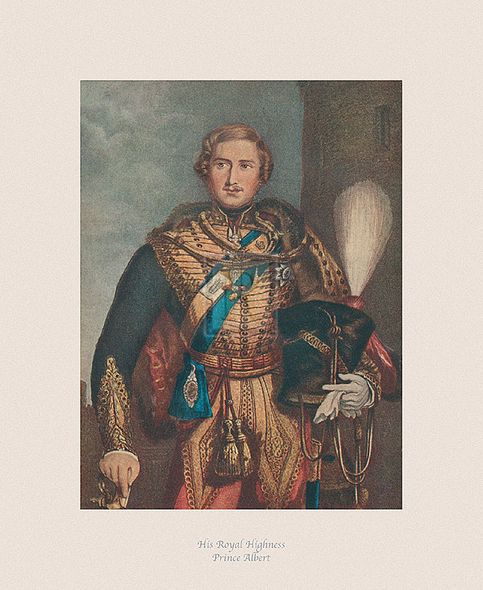 The Victorian Collection Hand Numbered Limited Edition Print on Paper :"His Royal Highness Prince Albert I"