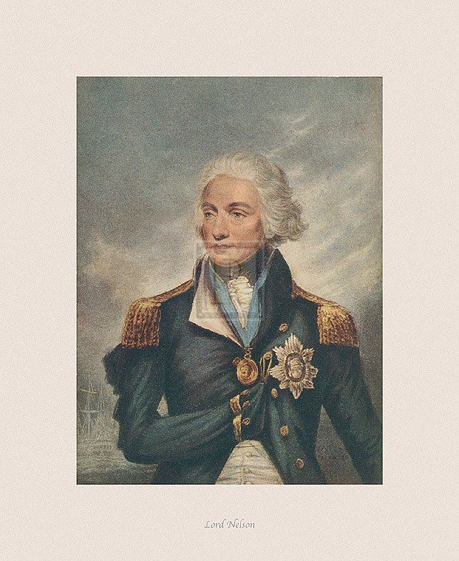 The Victorian Collection Hand Numbered Limited Edition Print on Paper :"Nelson"