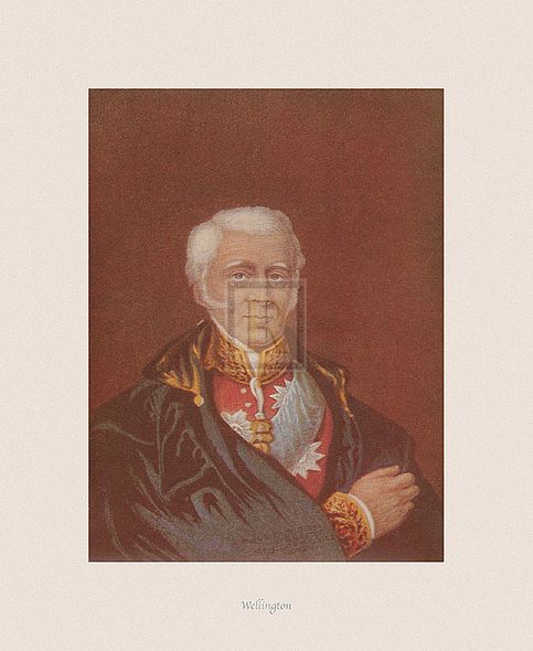 The Victorian Collection Hand Numbered Limited Edition Print on Paper :"Wellington"