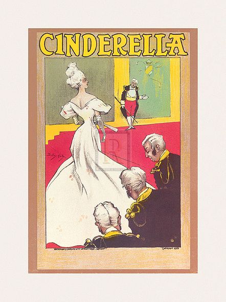 The Vintage Collection Hand Numbered Limited Edition Print on Paper :"Gaiety Girls - Cinderella"