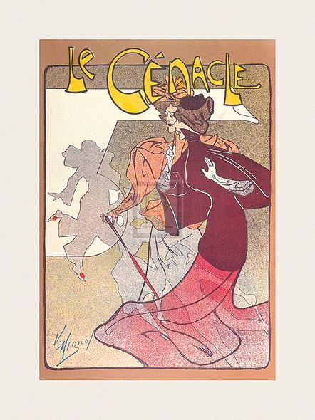 The Vintage Collection Hand Numbered Limited Edition Print on Paper :"Gaiety Girls - Le Cenacle"
