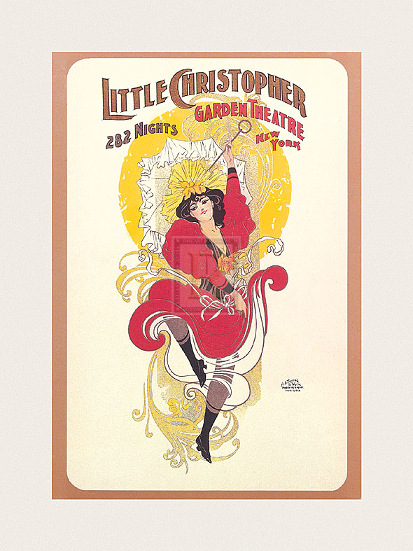 The Vintage Collection Hand Numbered Limited Edition Print on Paper :"Gaiety Girls - Little Christopher"