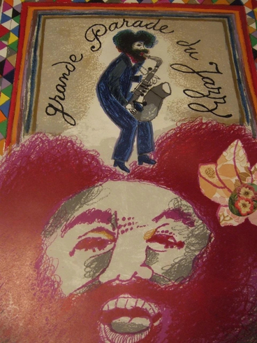 Theo Tobiasse Embellished Hand-signed Lithographic Print: "Grande Parade Du Jazz, New Orleans" Theo Tobiasse Embellished Hand-signed Lithographic Print: "Grande Parade Du Jazz, New Orleans"