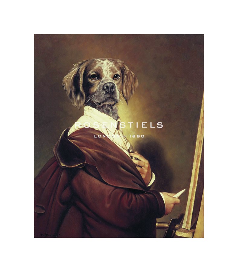Thierry Poncelet Hand Numbered Limited Edition Print on Paper :"Au Portrait"