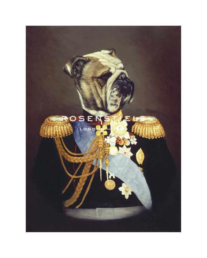 Thierry Poncelet Hand Numbered Limited Edition Print on Paper :"General Dourakine"
