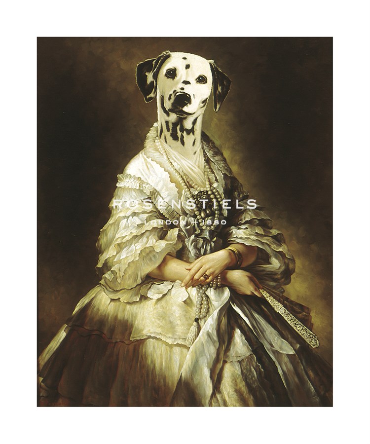 Thierry Poncelet Hand Numbered Limited Edition Print on Paper :"La Comtesse"