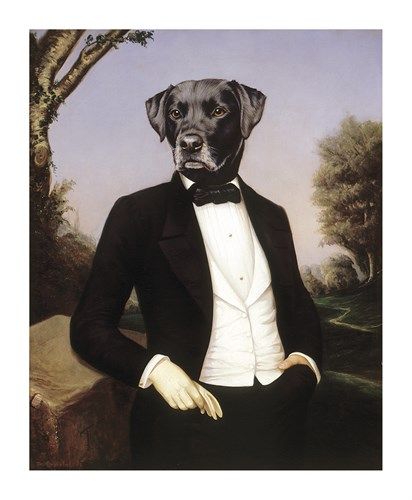 Thierry Poncelet Hand Numbered Limited Edition Print on Paper :"Le Baron"