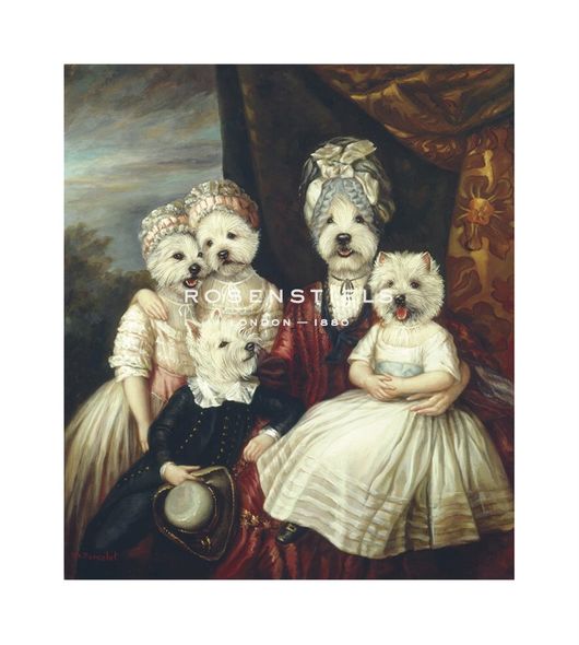 Thierry Poncelet Hand Numbered Limited Edition Print on Paper :"Les Enfants de la Comtesse II"