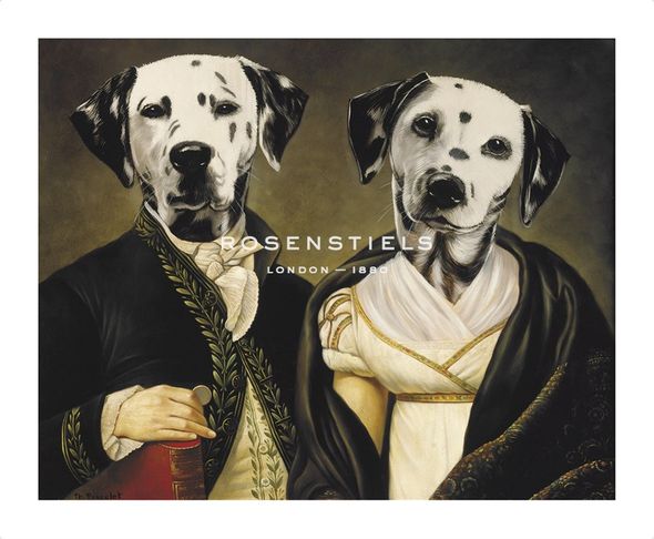 Thierry Poncelet Hand Numbered Limited Edition Print on Paper :"Madame et Monsieur"