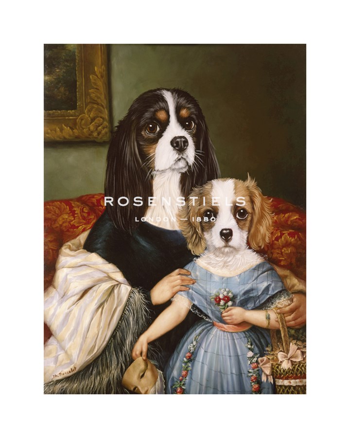 Thierry Poncelet Hand Numbered Limited Edition Print on Paper :"Mother and Flower Girl"